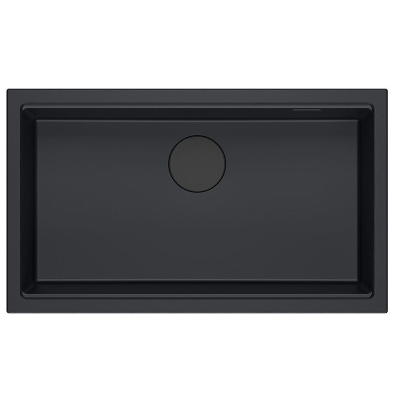Gránit Mosogató Logan 110 Black Fekete 4