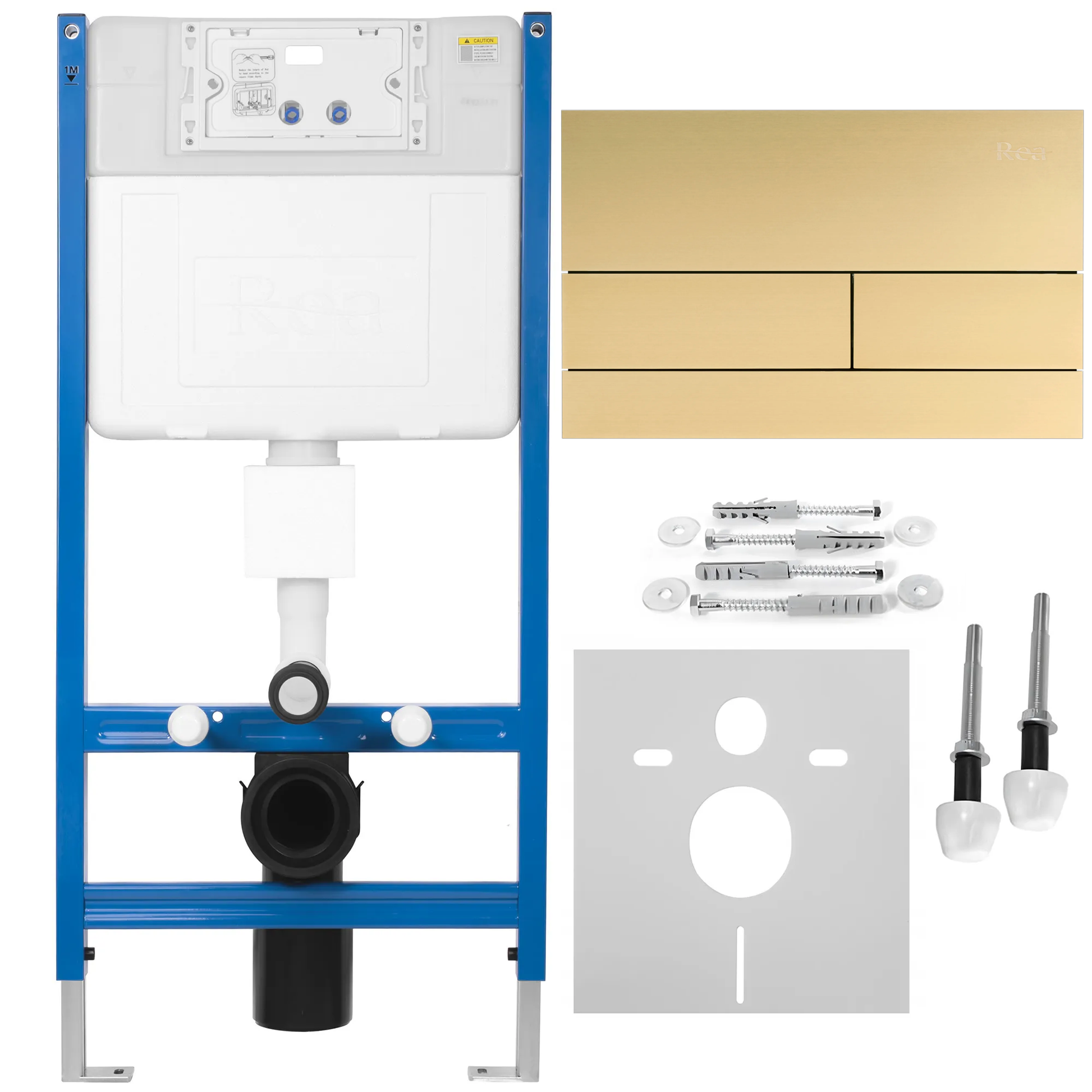 Falba Építhető Wc Tartály K011a-q T Brush Gold 1