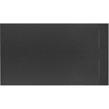 Zuhanytálca Bazalt Black 80x120 2