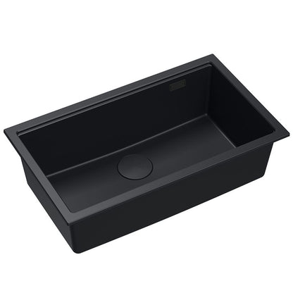 Gránit Mosogató Logan 110 Black Fekete 2