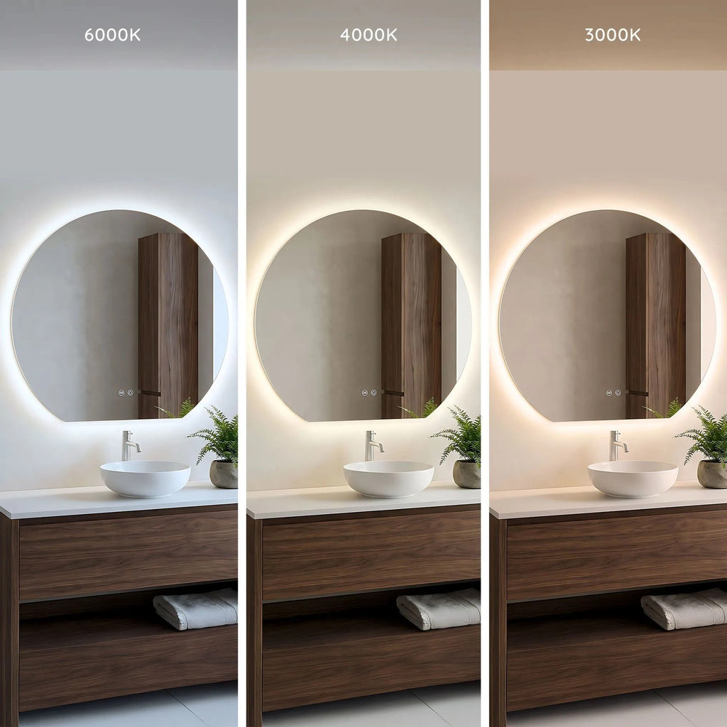 LED Tükör 80cm Fabio 4