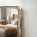 Tükör LED Classico 50x160cm Brush Gold 4