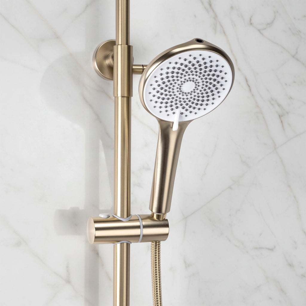 Zuhanyszett Rea Foss Clif Brush Gold 4