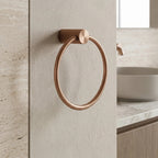 Fürdőszobai Akasztó Ring 64106 SOLO Brush Copper 4