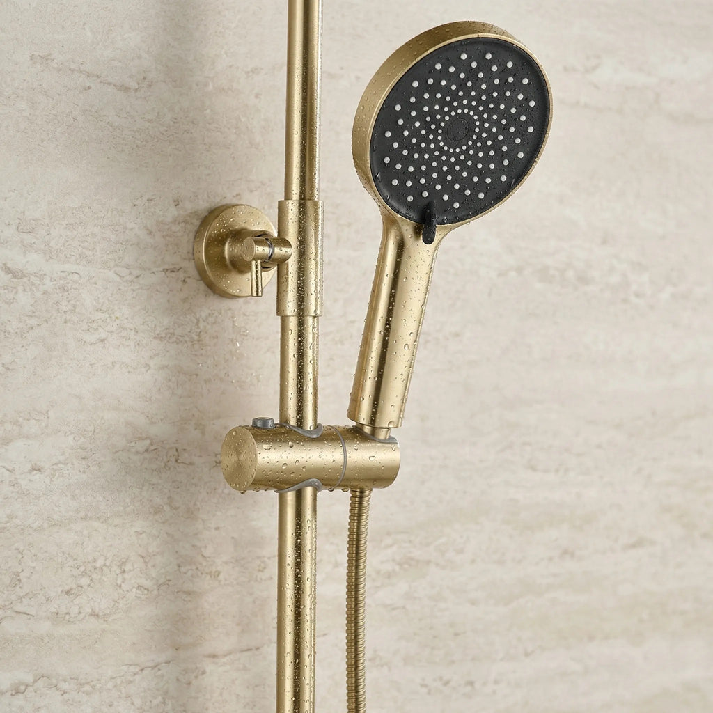 Zuhanyszett Rea Lungo Stripe Brush Gold 4