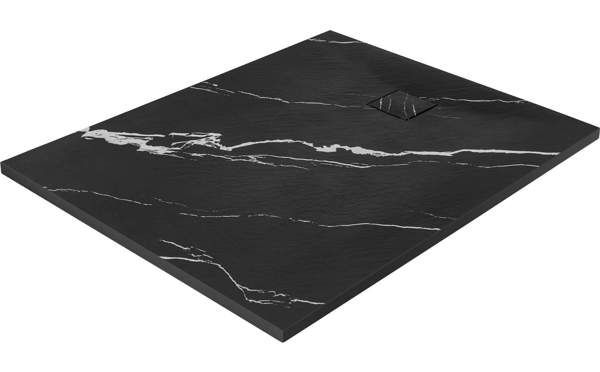 Zuhanytálca Magnum CARRARA BLACK 90x120 4