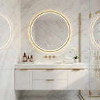 LED Tükör 80cm MMJ BRUSH GOLD 4