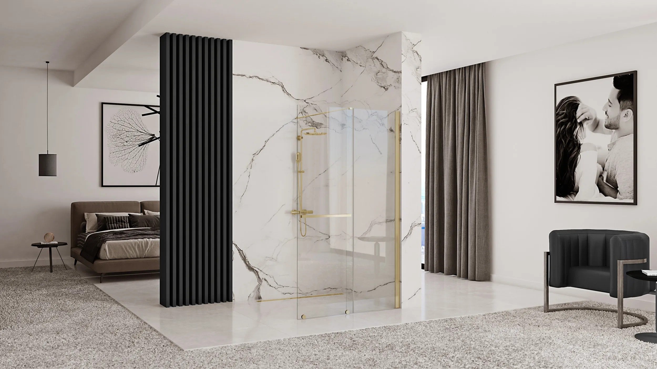 Zuhanyfal Rea Cortis GOLD 120 4