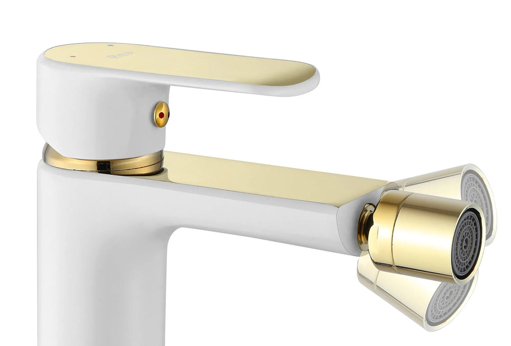Bidé Csap Rea Bloom White Gold 4