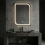 LED Tükör ZONE 80X60 BLACK 4