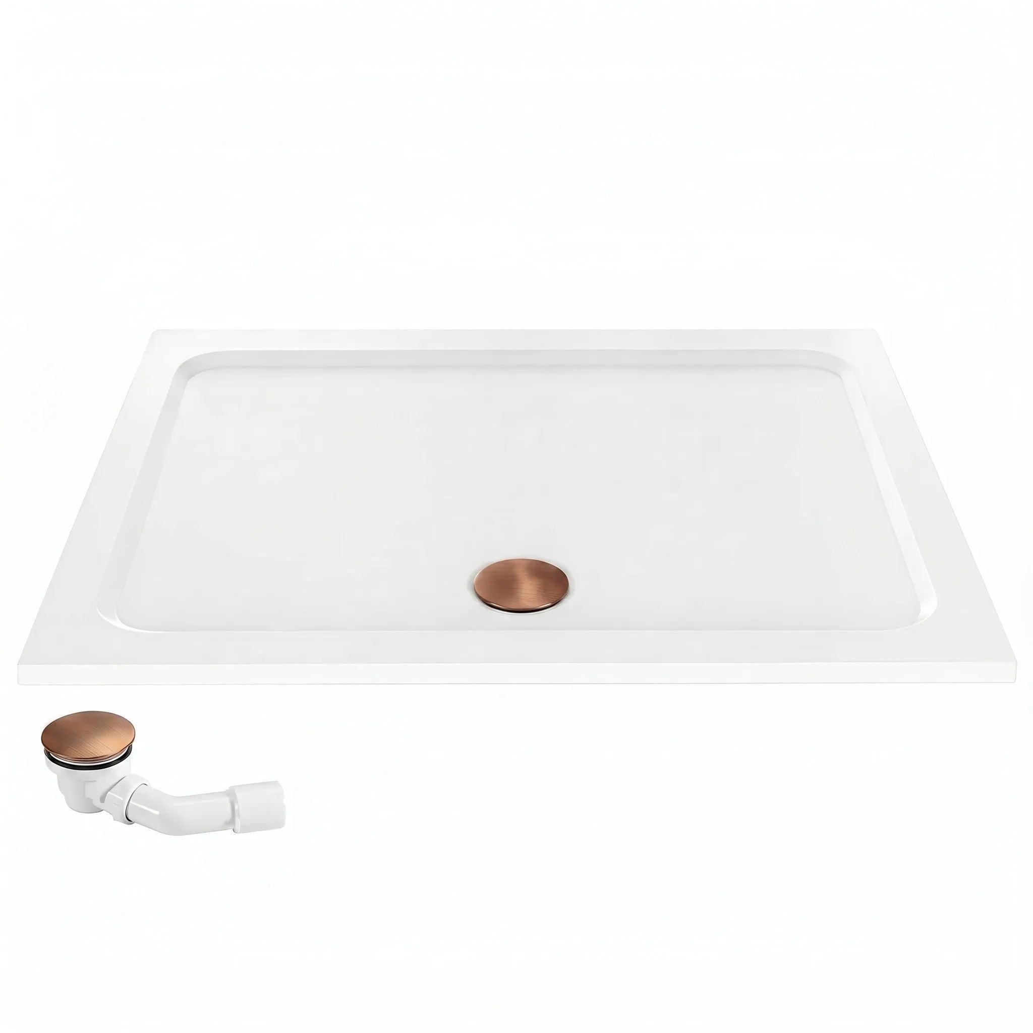 Zuhanytálca Rea Belmond White 80x100 Brush Copper 4