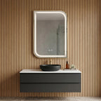 LED Tükör ZONE 70X50 BRUSH GOLD 4