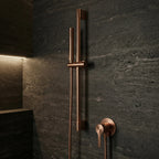Zuhanyrózsa Tartó 01 Brush Copper 4