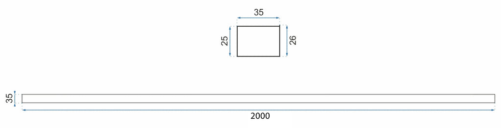 Szélesítő Adapter REA 200cm Brush Copper 4