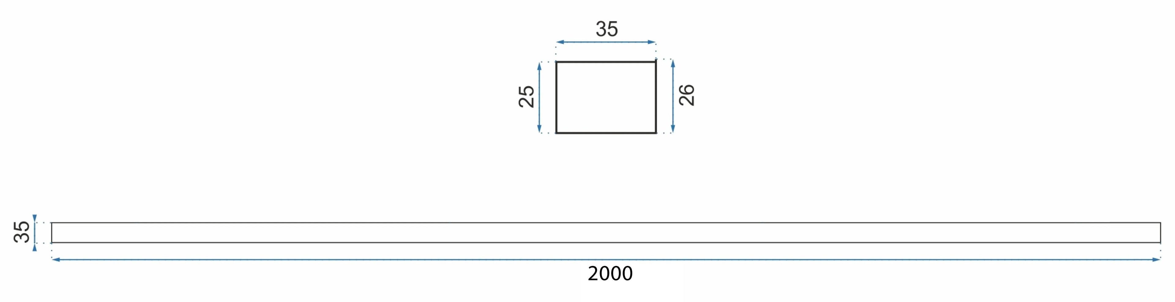 Szélesítő Adapter REA 200cm Brush Copper 4