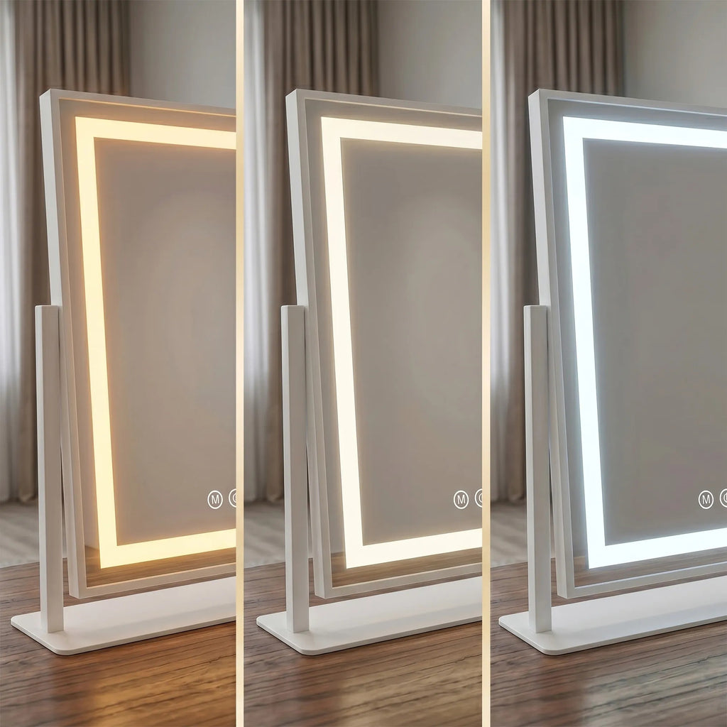 LED Tükör LUMI White 30x40cm 4