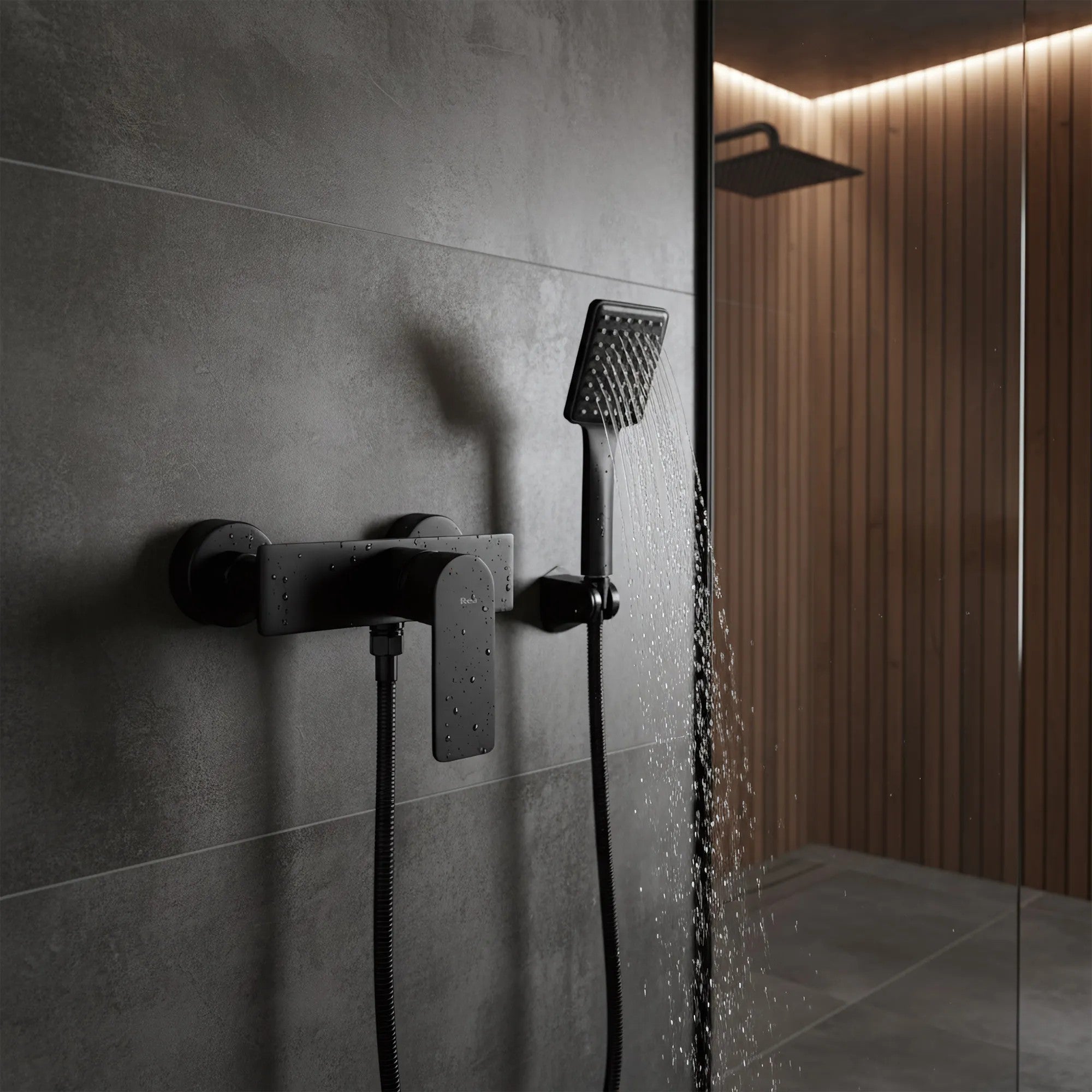 Zuhanycsaptelep URBAN Black 4