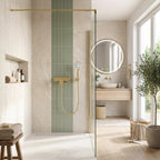 Zuhanycsaptelep Rea DROP Brush Gold 4