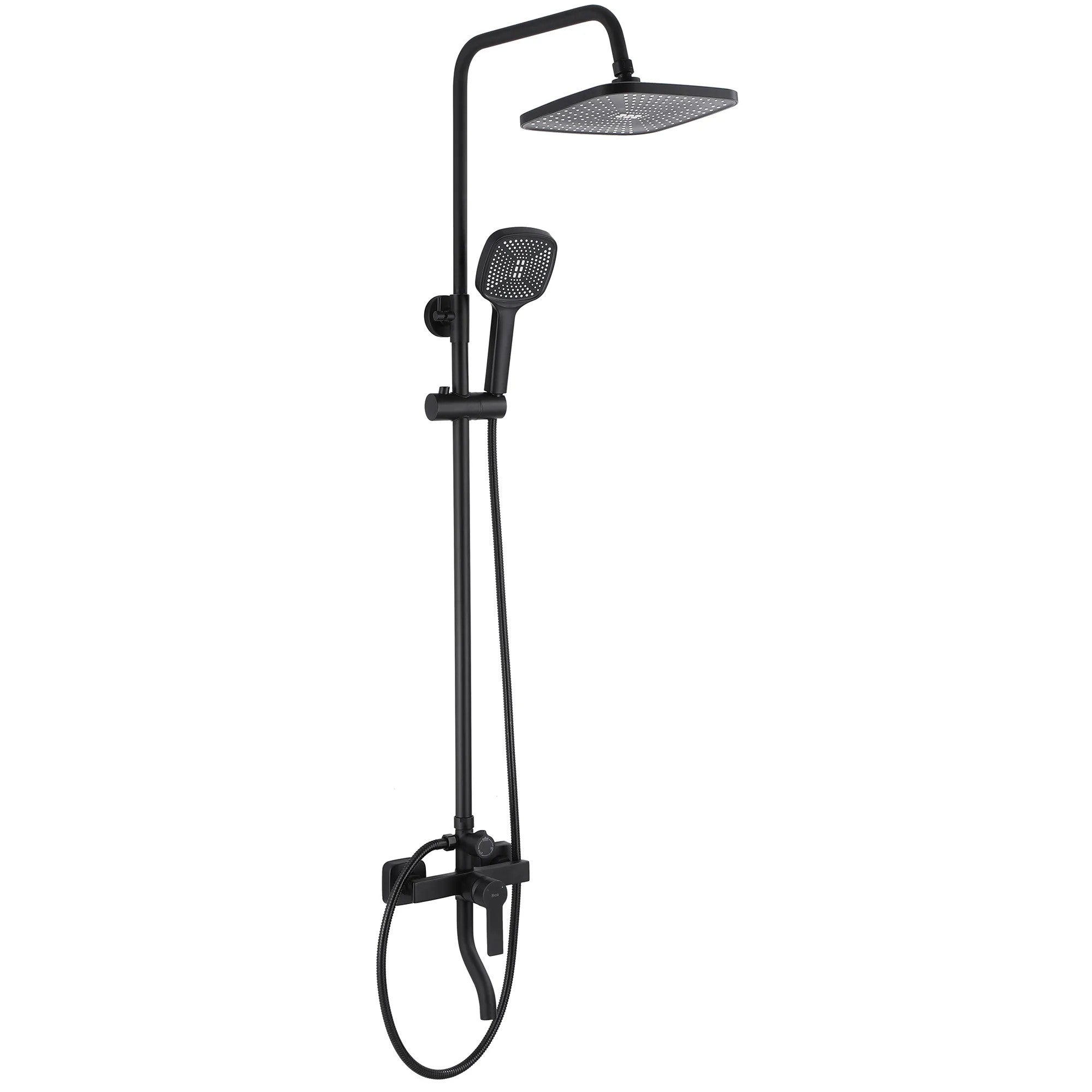 Zuhanyszett REA ARGUS BLACK MATT 4