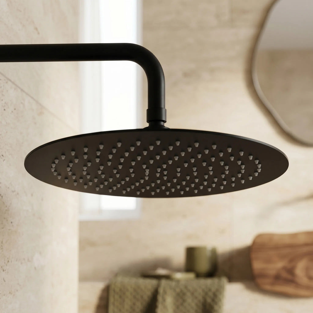 Kerek Esőztető Zuhanyfej REA JS-P014B 30cm Black 4