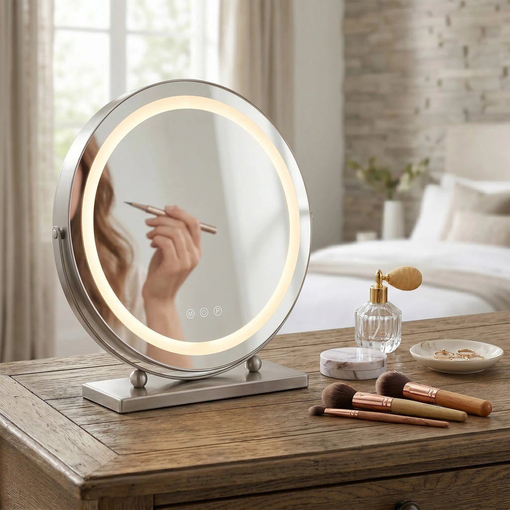 LED Tükör MAKE-UP Chrome 40 Cm 4
