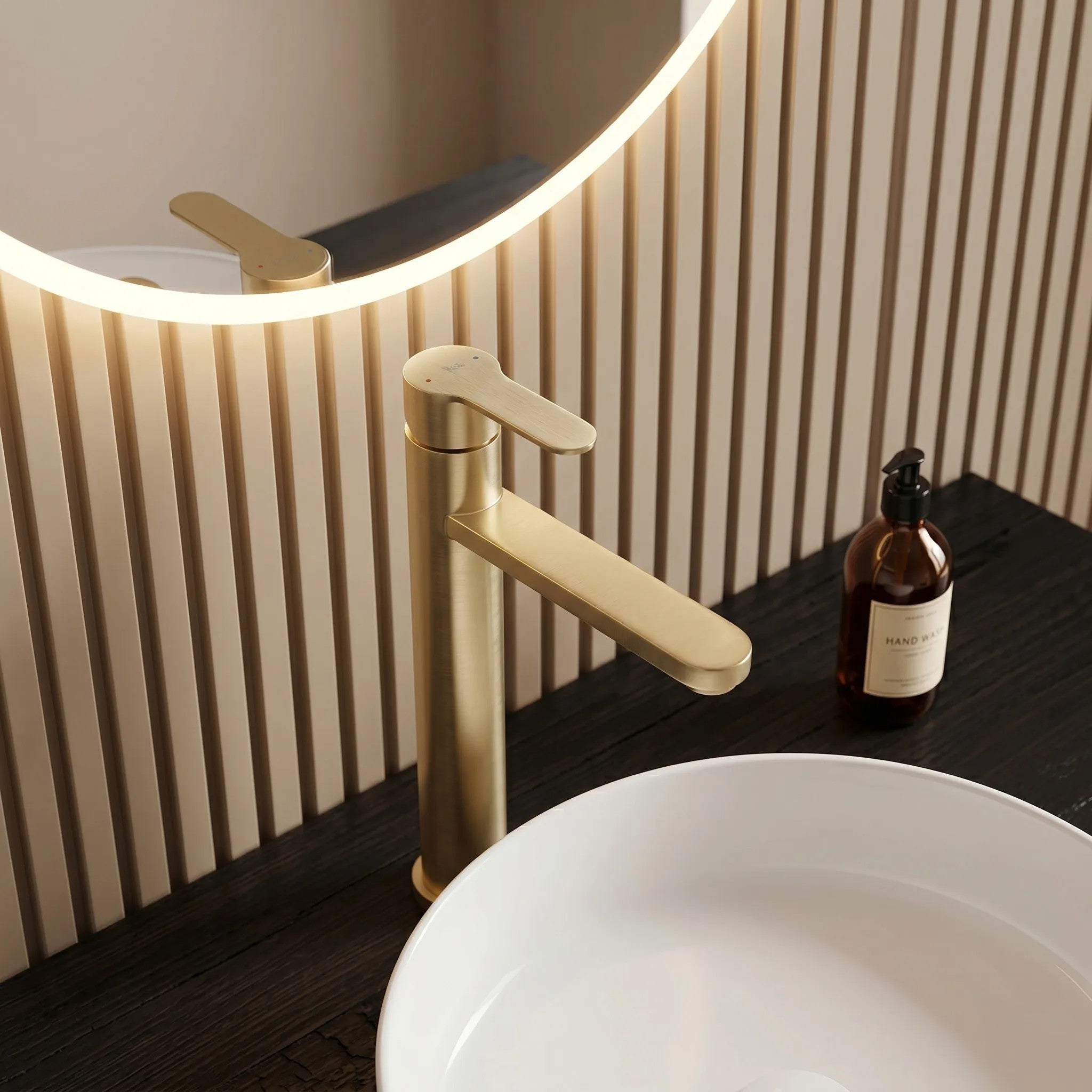 Fürdőszobai Csaptelep Rea Arcos Brush Gold 4
