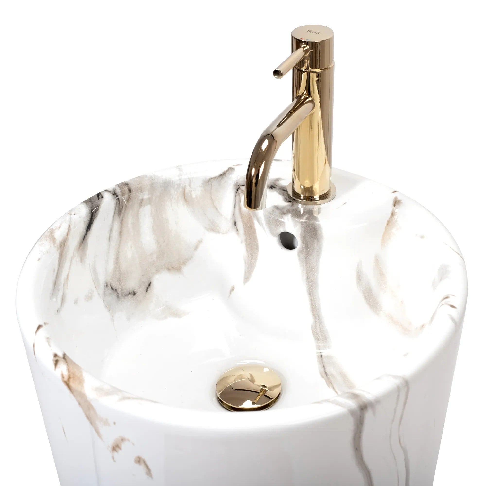 Szabadon Álló Mosdó REA Blanka Marble Marmur 4