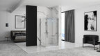 Zuhanykabin Rea Molier Chrom 100x90 4