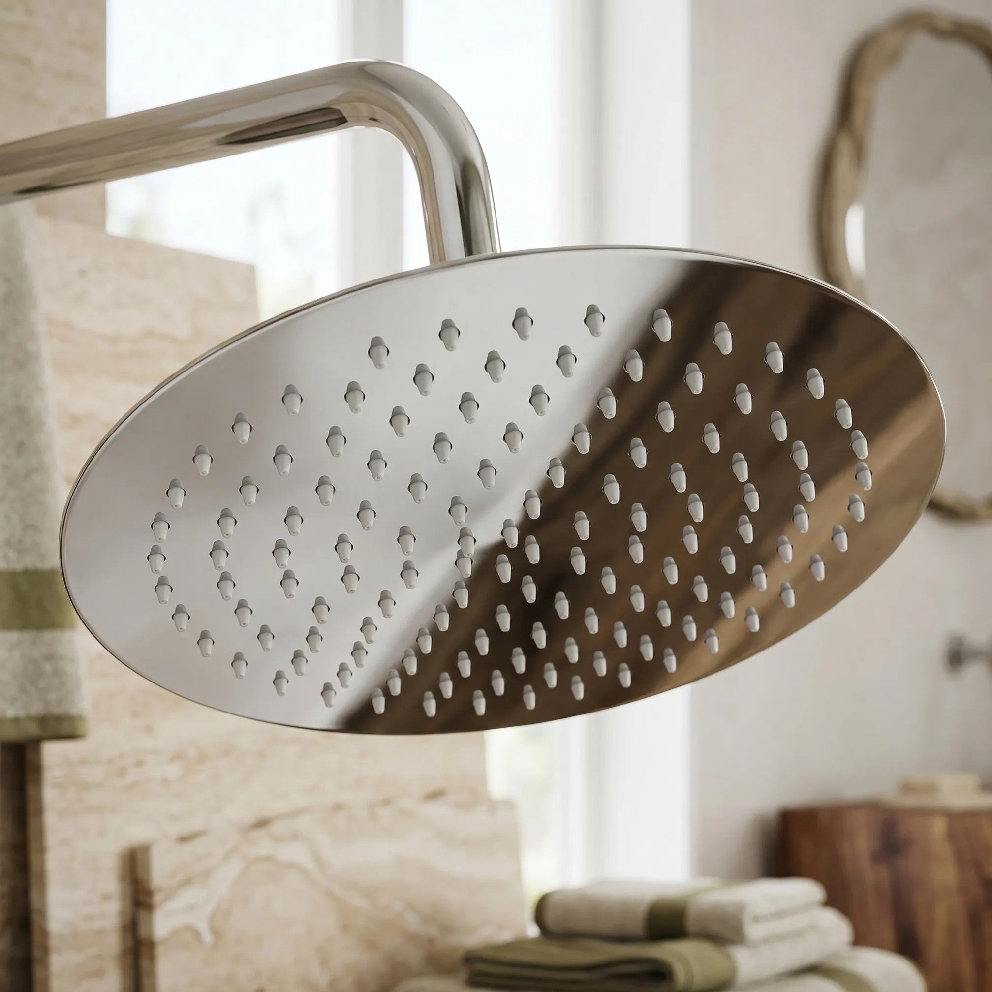 Kerek Esőztető Zuhanyfej REA JS-P014 30cm Chrome 4