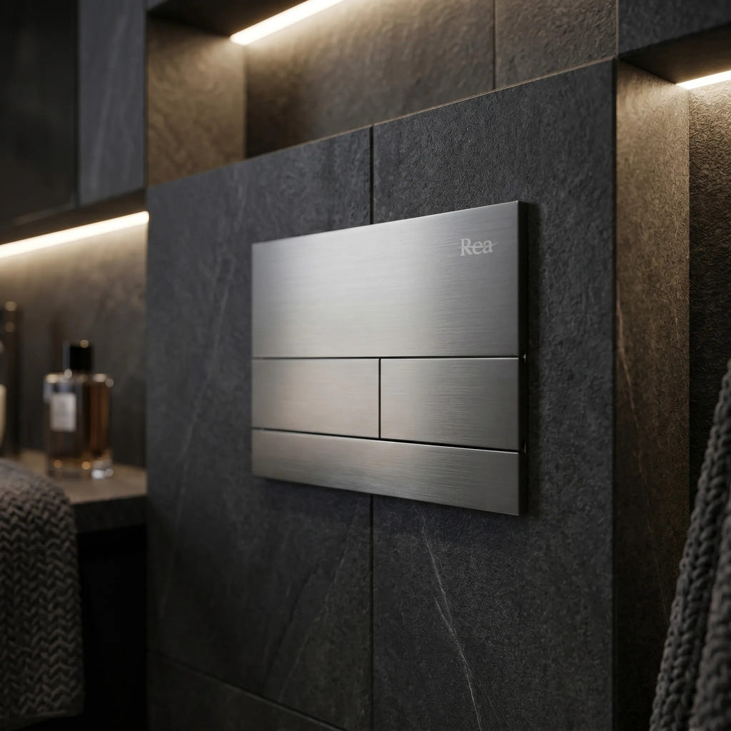 Beépíthető WC Tartókeret Szett Slim 024N T Titan Nyomólappal 4