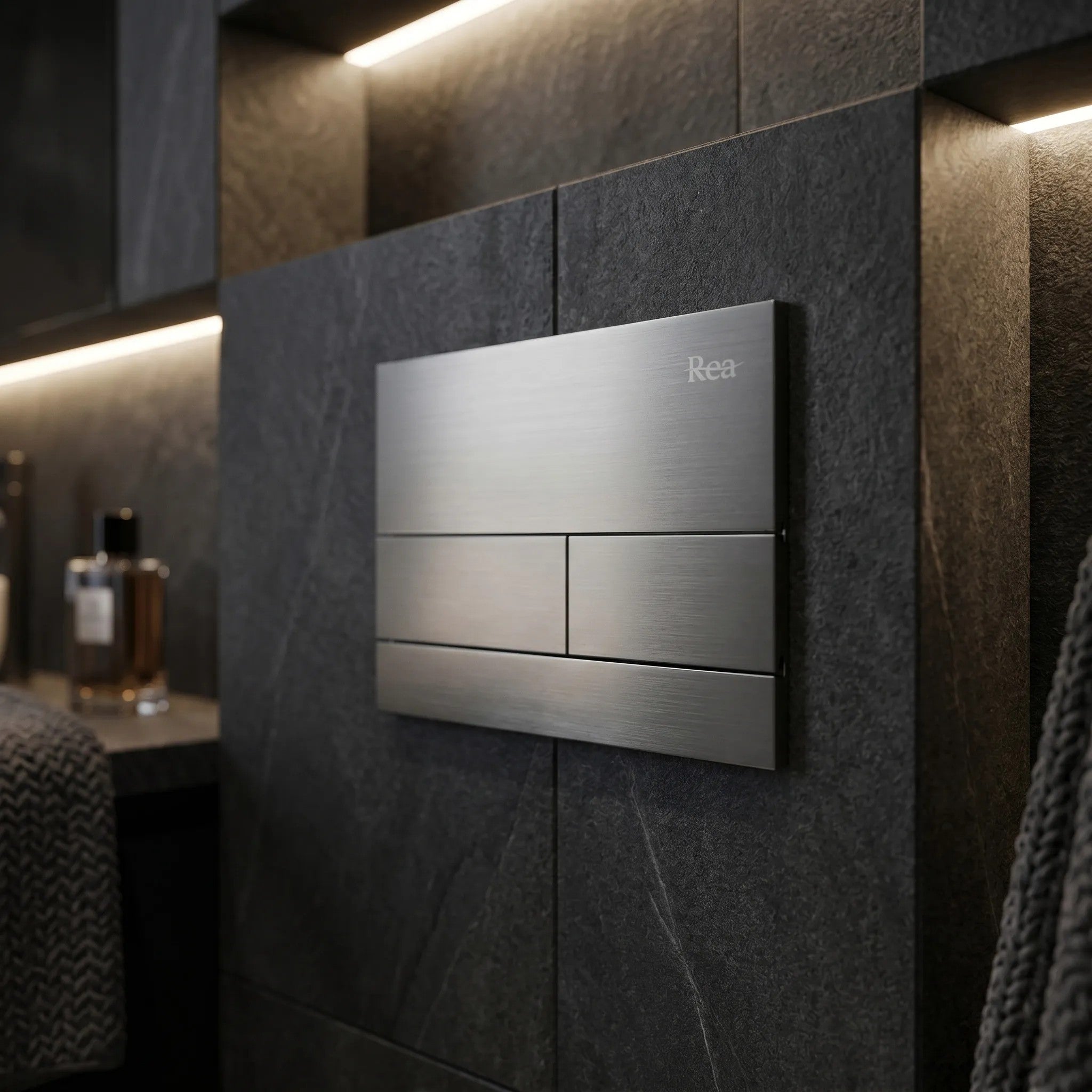 Beépíthető WC Tartókeret Szett Slim 024N T Titan Nyomólappal 4