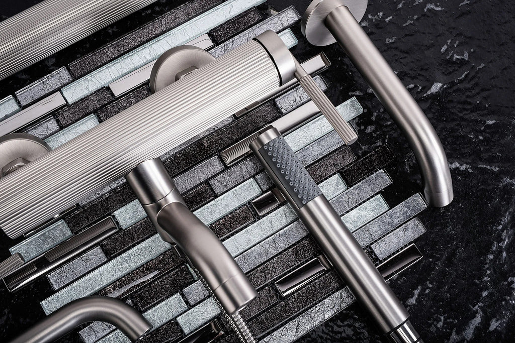 Fürdőkád Csaptelep Argon Brush Nickel 4