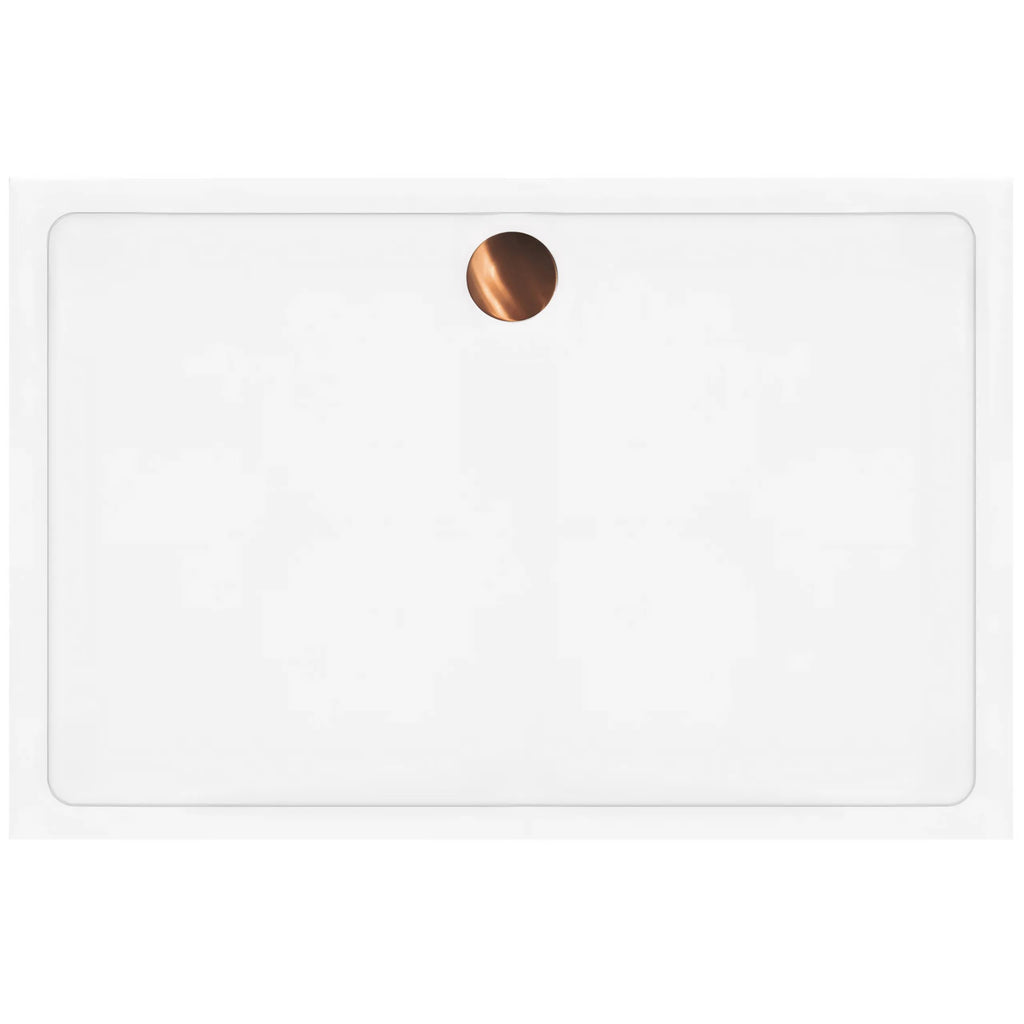 Zuhanytálca Rea Savoy White 80x100 Króm Fedél 4