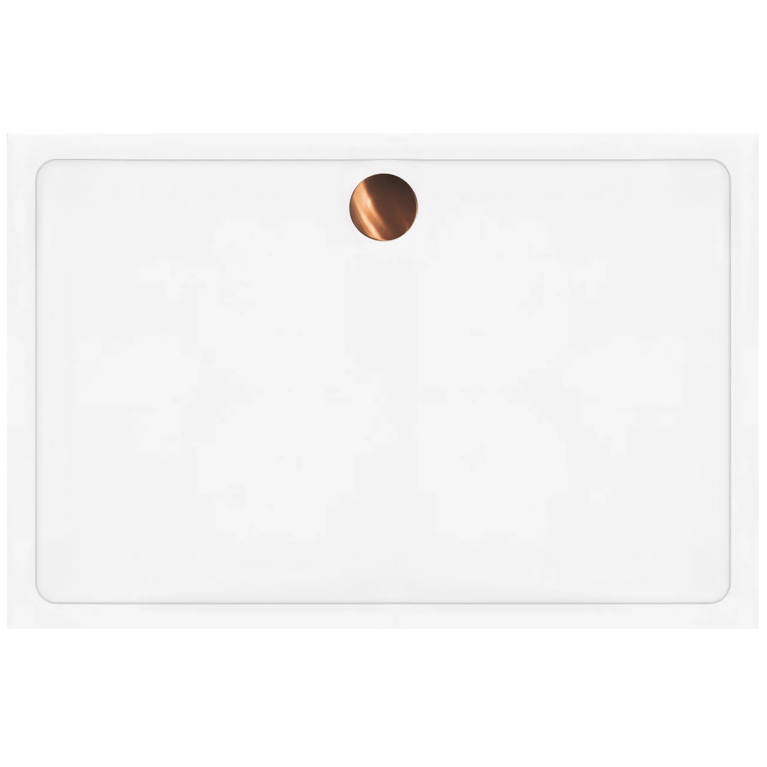 Zuhanytálca Rea Savoy White 80x100 Króm Fedél 4