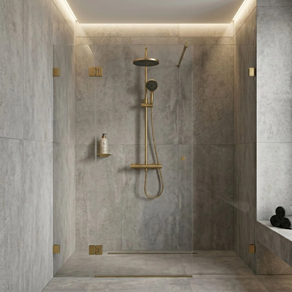Zuhanyszett Rea Avanti Brush Gold 4