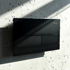 WC Öblítő Gomb K011A-Q És Slim024N Rea T Black Matt 4