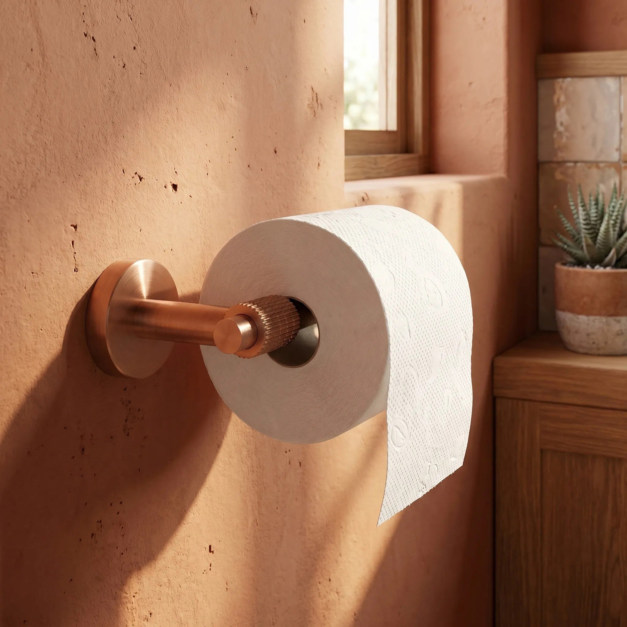 Falra Szerelhető Wc Papír Tartó 29105 Riwon Brush Copper 4