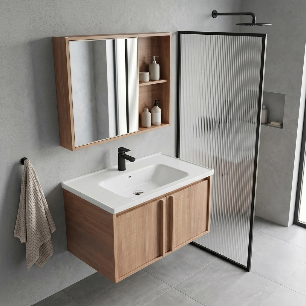 Fürdőszobabútor Szett Mosdóval Gama T25023 HHL 70CM 4