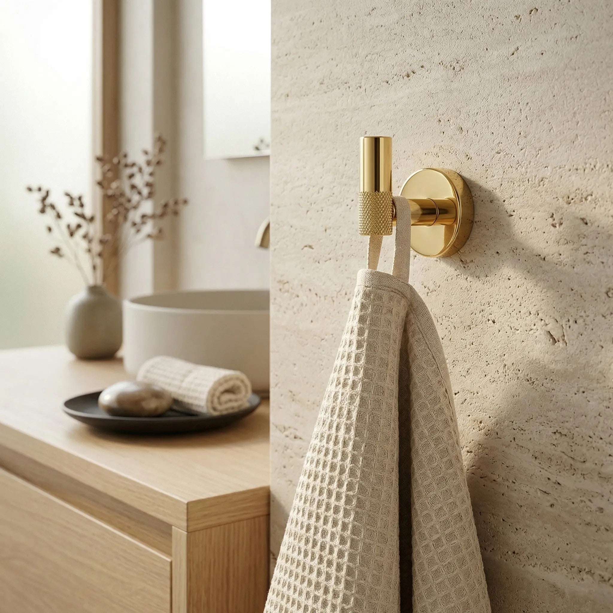 Fürdőszoba Fogas 6606 Modern Gold 4