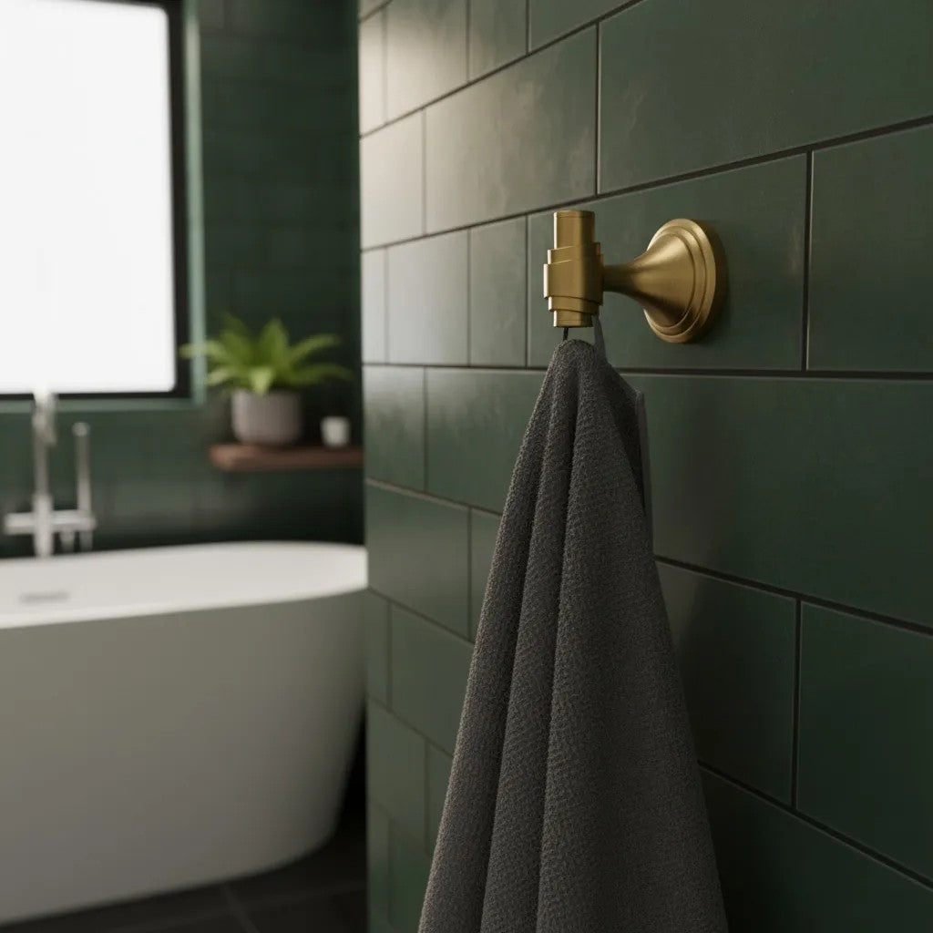 Fürdőszobai Akasztó 1609 Aristo Brushed Gold 4