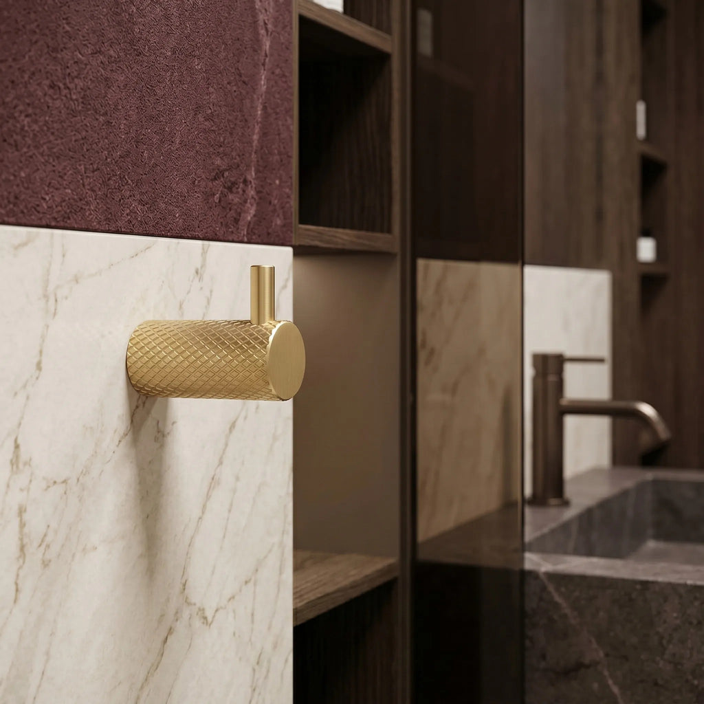 Fürdőszobai Akasztó A62305BG OTTO Brush Gold 4