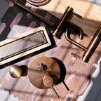 Zuhanylefolyó REA Neox Pro Brushed Copper 80 4