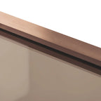Zuhanykabin DIAMOND 90x90 COPPER BRUSH Zuhanytálca Nélkül 4