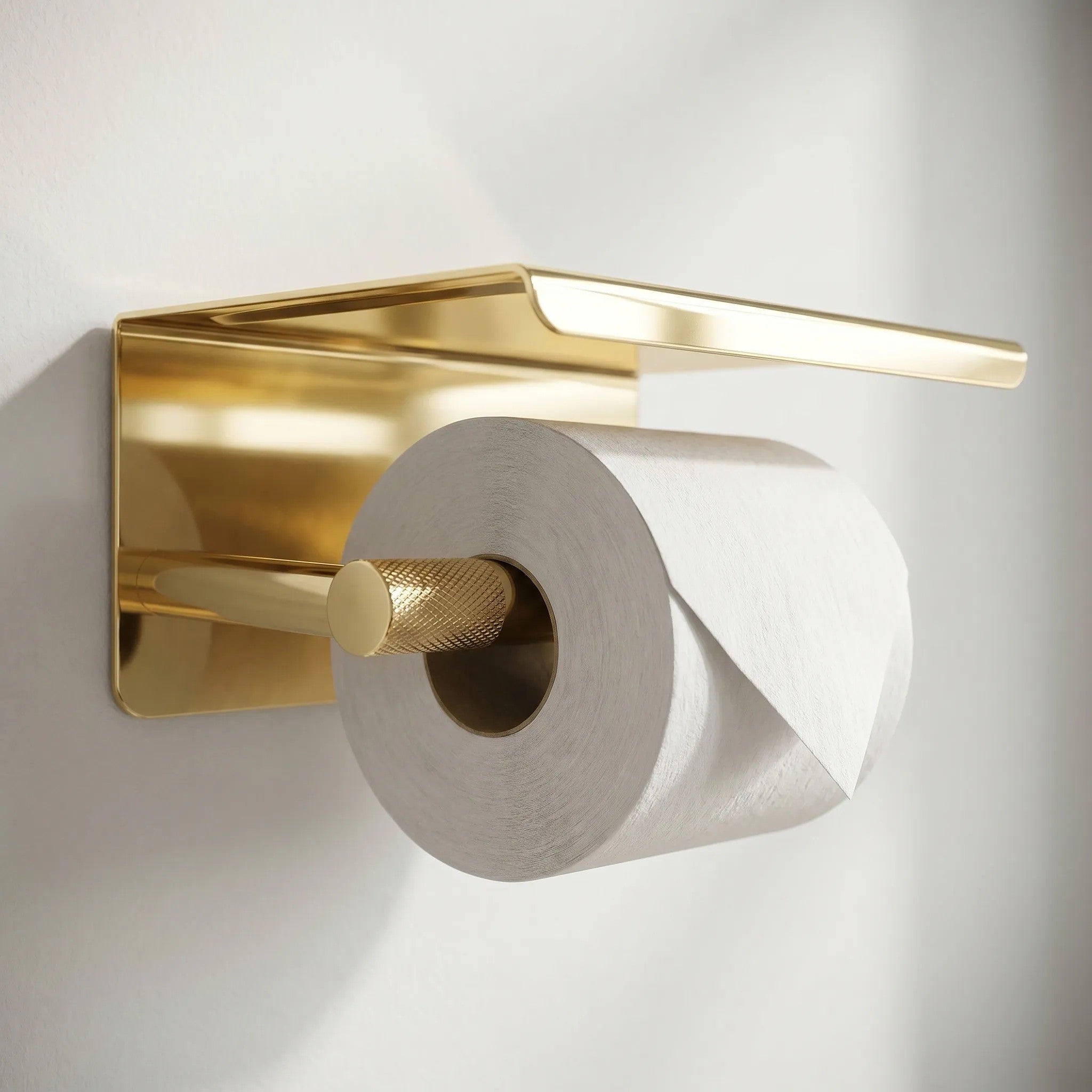 WC-papír Tartó Polccal 6613 Modern Gold 4