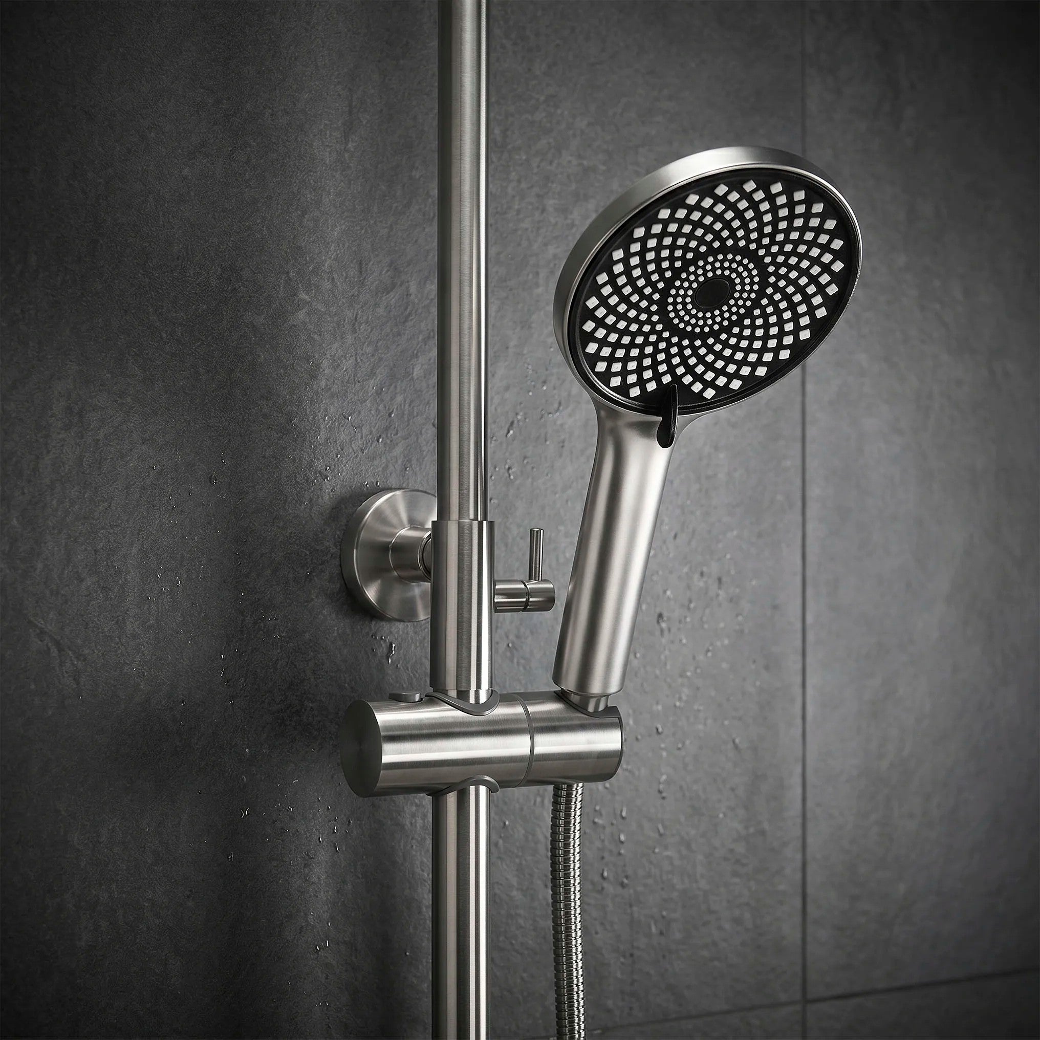 Zuhanyszett Rea Hunter Brush Nickel 4