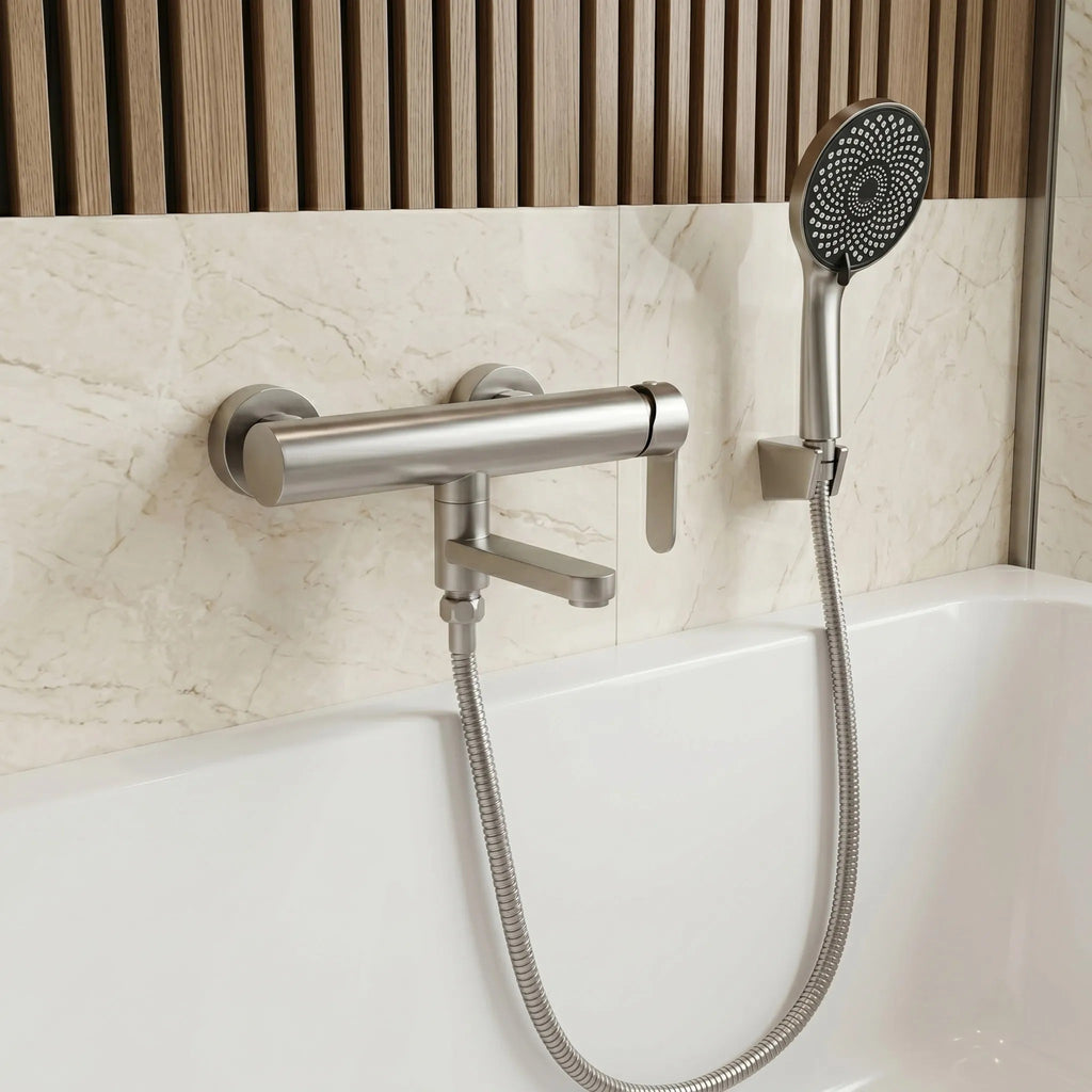 Kádtöltő Csaptelep Rea Arcos Brushed Nickel 4