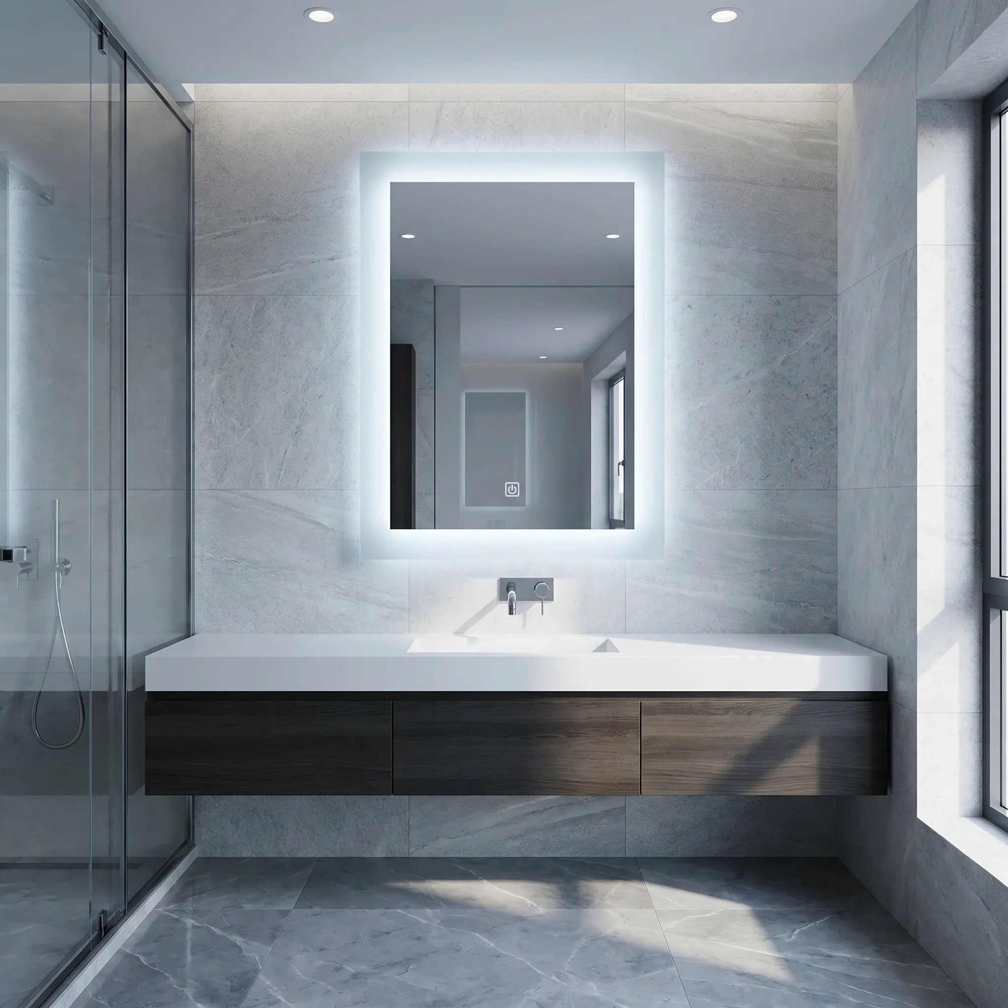 LED Tükör 60x80cm SAB-3426 4