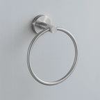 Fürdőszoba Fogas Ring 6610 Modern Brush Nickel 4