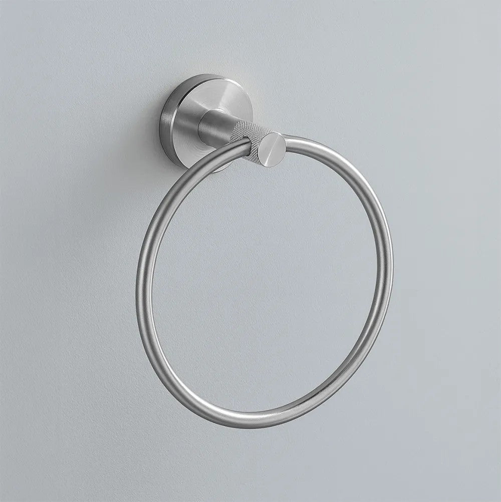 Fürdőszoba Fogas Ring 6610 Modern Brush Nickel 4
