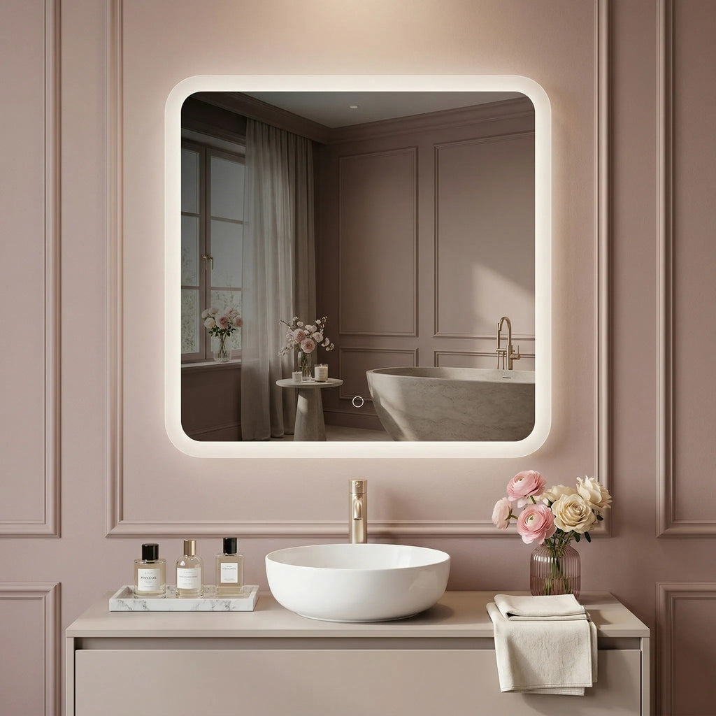 LED Tükör 70x70cm TOP-2 4
